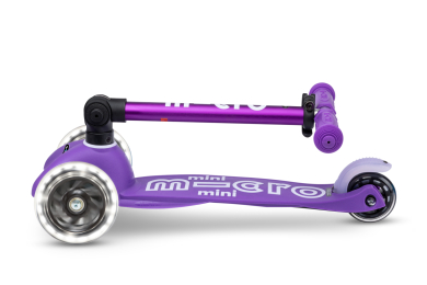 Mini Micro Deluxe Foldable LED Purple