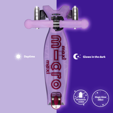 Maxi Micro Deluxe Glow LED Bright Purple