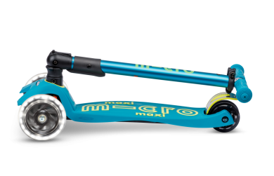 Maxi Micro Deluxe Foldable Petrol Green LED