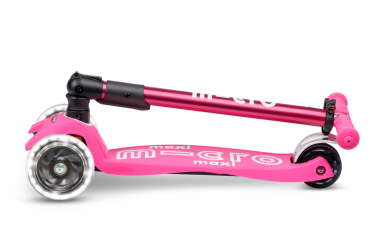 Maxi Micro Deluxe Foldable Shocking Pink LED