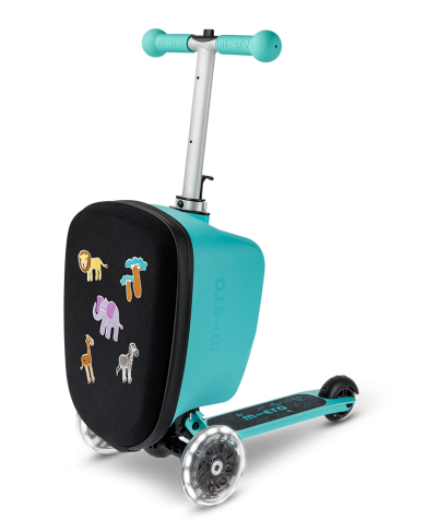 Micro Scooter Luggage Junior Patch & Play Aqua
