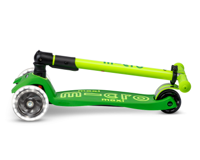 Maxi Micro Deluxe Foldable Neon LED Parrot Green