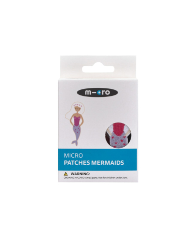 Micro Luggage Patches: Mermaid