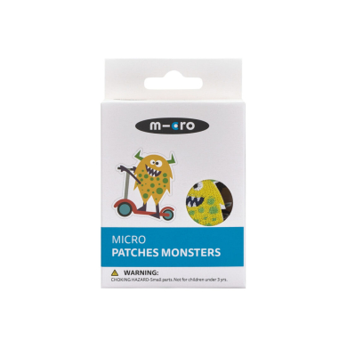 Micro Luggage Patches: Monsters