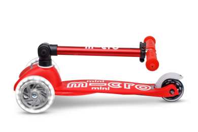 Mini Micro Deluxe Foldable LED Red
