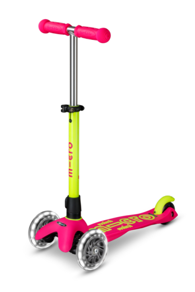 Mini Micro Deluxe Neon LED Flamingo Yellow