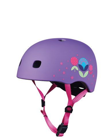 Micro Helmet Floral Dot Purple new M