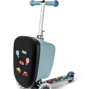 Micro Scooter Luggage Junior Patch & Play Frosty Blue Limited Edition Micro Scooter Luggage Junior Patch & Play Frosty Blue Limited Edition
